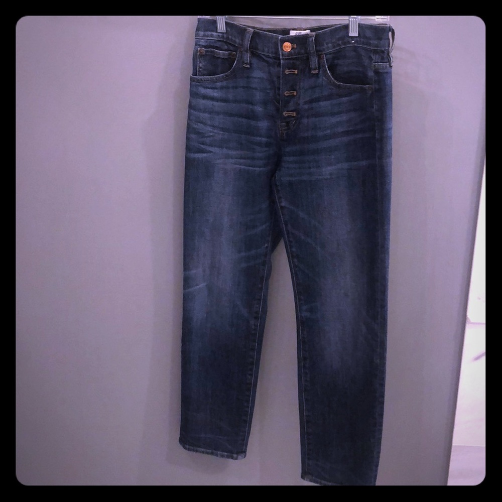 J.Crew Straightaway cropped denim